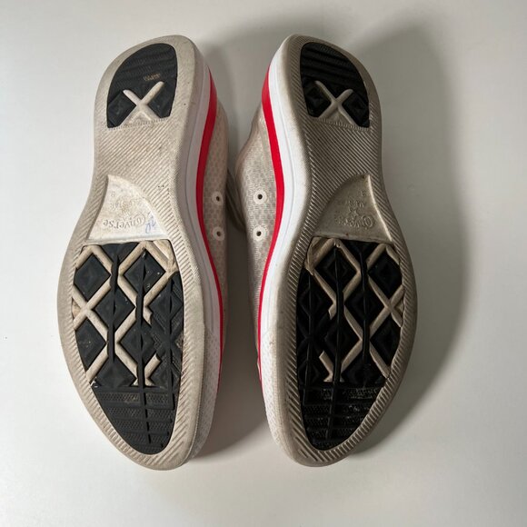 Rare Converse Chuck Taylor All Star Remix Women's 11 White Red - Picture 6 of 11